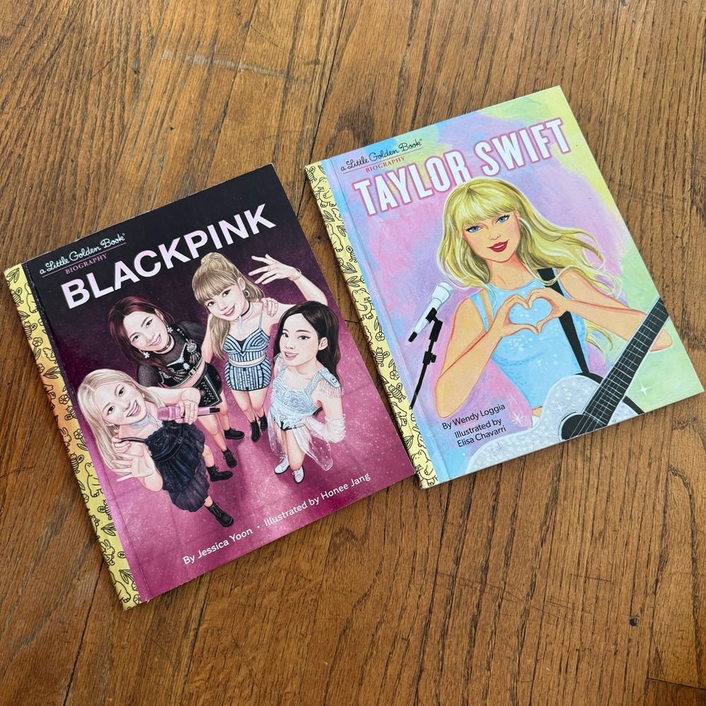Golden Books Taylor Swift and Blackpink